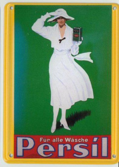 (Bild für) BLECHSCHILD Persil 11x8 cm - zum Schließen ins Bild klicken