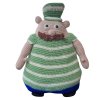 East Frisian Doorstop green and white striped with blue trousers (image for) East Frisian Doorstop green and white striped with blue trousers