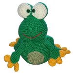 (image for) crocheted frog Froschi