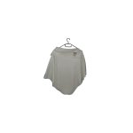 (Bild für) Fleece Poncho creme 75 mit Ornament