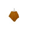 (image for) Fleece Poncho yellow 75 with ornament