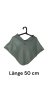 (image for) Fleece poncho green 50 Model 2 with V-neck