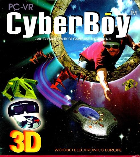 (Bild für) PC-VR CyberBoy / 3D-Brille für PC Die PC-VR CyberBoy 3D-Brille von Woobo Electronics - zum Schließen ins Bild klicken